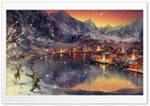Winter Holidays Fun Ultra HD Wallpaper for 4K UHD Widescreen desktop, tablet & smartphone