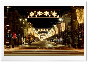 Winter Holidays Lights Ultra HD Wallpaper for 4K UHD Widescreen desktop, tablet & smartphone
