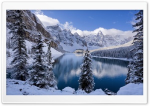 Winter In The Mountains Ultra HD Wallpaper for 4K UHD Widescreen desktop, tablet & smartphone