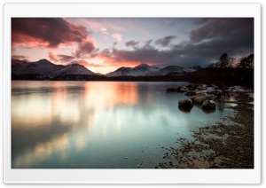 Winter Lake Ultra HD Wallpaper for 4K UHD Widescreen desktop, tablet & smartphone