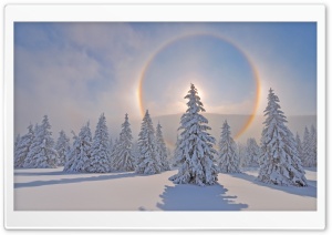Winter Landscape in the Mountains Ultra HD Wallpaper for 4K UHD Widescreen desktop, tablet & smartphone