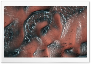 Winter, Snow, Ice, Dunes on Mars Ultra HD Wallpaper for 4K UHD Widescreen desktop, tablet & smartphone