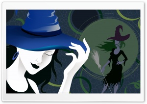 Witches Hallowmas Halloween Ultra HD Wallpaper for 4K UHD Widescreen desktop, tablet & smartphone