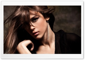 Woman With Green Eyes Ultra HD Wallpaper for 4K UHD Widescreen desktop, tablet & smartphone