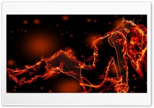 Women Flames Ultra HD Wallpaper for 4K UHD Widescreen desktop, tablet & smartphone