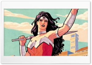 Wonder Woman God of War Ultra HD Wallpaper for 4K UHD Widescreen desktop, tablet & smartphone