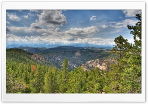 Wooded Mountains Ultra HD Wallpaper for 4K UHD Widescreen desktop, tablet & smartphone
