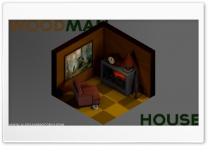 Woodman House Ultra HD Wallpaper for 4K UHD Widescreen desktop, tablet & smartphone