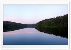 Woods And Calm Lake Ultra HD Wallpaper for 4K UHD Widescreen desktop, tablet & smartphone