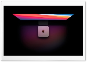 Workspace Mac Mini Apple Ultra HD Wallpaper for 4K UHD Widescreen desktop, tablet & smartphone