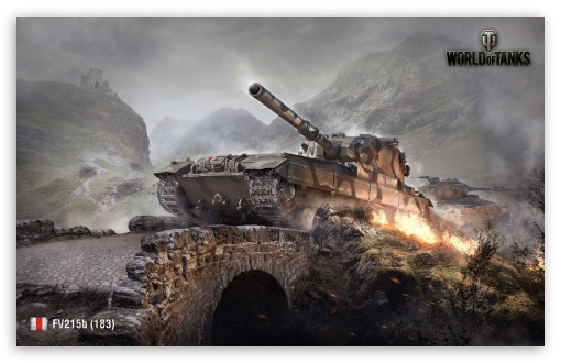 World of Tanks FV215b UltraHD Wallpaper for Wide 16:10 Widescreen WHXGA WQXGA WUXGA WXGA ;