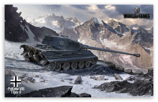 World of Tanks Tiger 2 UltraHD Wallpaper for Wide 16:10 5:3 Widescreen WHXGA WQXGA WUXGA WXGA WGA ; Mobile 5:3 - WGA ;