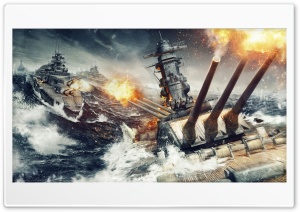 World Of Warships Ultra HD Wallpaper for 4K UHD Widescreen desktop, tablet & smartphone