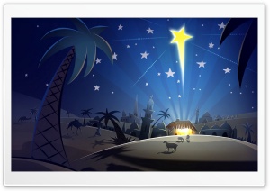 xmas star magic Ultra HD Wallpaper for 4K UHD Widescreen desktop, tablet & smartphone