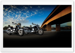 Yamaha XVS1100A Dragstar Classic Motorcycles Ultra HD Wallpaper for 4K UHD Widescreen desktop, tablet & smartphone
