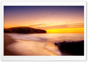 Yellow Sunset Ultra HD Wallpaper for 4K UHD Widescreen desktop, tablet & smartphone