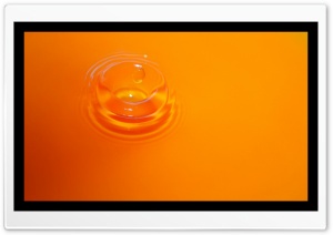 Yellow Water Splash Ultra HD Wallpaper for 4K UHD Widescreen desktop, tablet & smartphone