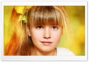 Young Girl Portrait Ultra HD Wallpaper for 4K UHD Widescreen desktop, tablet & smartphone
