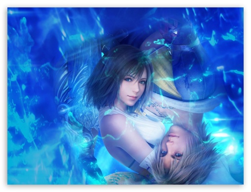 Yuna  Tidus UltraHD Wallpaper for Standard 4:3 Fullscreen UXGA XGA SVGA ; iPad 1/2/Mini ; Mobile 4:3 - UXGA XGA SVGA ;