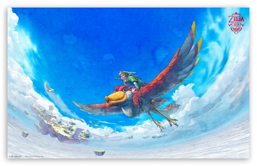 Zelda Skyward Sword UltraHD Wallpaper for Wide 16:10 5:3 Widescreen WHXGA WQXGA WUXGA WXGA WGA ; Mobile 5:3 - WGA ;