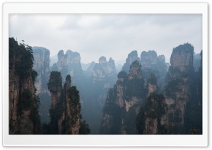 Zhangjiajie National Forest Park, China Ultra HD Wallpaper for 4K UHD Widescreen desktop, tablet & smartphone