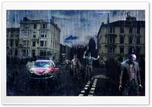 Zombie Apocalypse Ultra HD Wallpaper for 4K UHD Widescreen desktop, tablet & smartphone