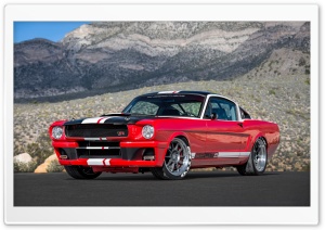 1965 Ford Mustang Fastback by Ringbrothers 4K UHD Wallpaper for Widescreen and UltraWide Desktop, UltraHD TV, Smartphone, Tablet