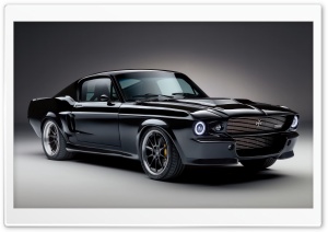 1967 Ford Mustang EV by Charge Cars 4K UHD Wallpaper for Widescreen and UltraWide Desktop, UltraHD TV, Smartphone, Tablet