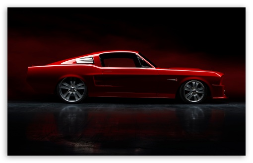 1967 Red Mustang GT500 Legendary Muscle Car UltraHD Wallpaper for UHD 16:9 ; HD 16:9 ; UltraWide 21:9 24:10 32:9 32:10 ; Widescreen 16:10 ; Dual 16:10 16:9 ;