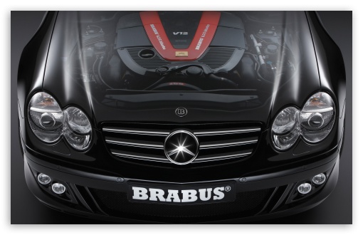 2006 BRABUS SV12 S Biturbo Roadster Mercedes Benz SL Class Hood Cutaway View UltraHD Wallpaper for Wide 16:10 Widescreen WHXGA WQXGA WUXGA WXGA ; Standard 4:3 Fullscreen UXGA XGA SVGA ; iPad 1/2/Mini ; Mobile 4:3 - UXGA XGA SVGA ;