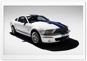 2007 Ford Shelby GT500 Production White 2 Ultra HD Wallpaper for 4K UHD Widescreen desktop, tablet & smartphone