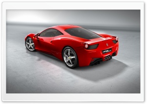 2010 Ferrari 458 Italia   Rear Angle View Ultra HD Wallpaper for 4K UHD Widescreen desktop, tablet & smartphone