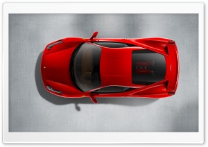 2010 Ferrari 458 Italia   Top View Ultra HD Wallpaper for 4K UHD Widescreen desktop, tablet & smartphone