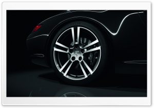 2011 Black Porsche 911 Black Edition Wheel Ultra HD Wallpaper for 4K UHD Widescreen desktop, tablet & smartphone