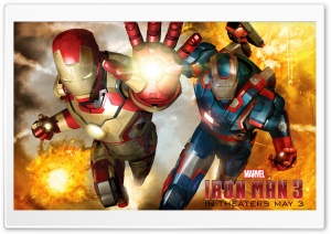 2013 Iron Man 3 Movie HD Ultra HD Wallpaper for 4K UHD Widescreen desktop, tablet & smartphone