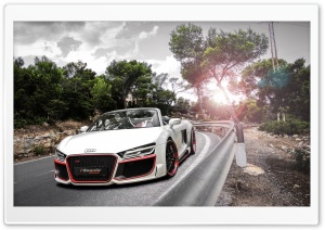 2014 Audi R8 V10 Spyder Ultra HD Wallpaper for 4K UHD Widescreen desktop, tablet & smartphone