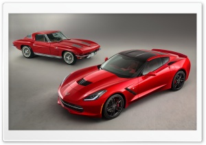 2014 Chevrolet Corvette Stingray Red Ultra HD Wallpaper for 4K UHD Widescreen desktop, tablet & smartphone