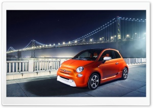 2014 Fiat 500E Ultra HD Wallpaper for 4K UHD Widescreen desktop, tablet & smartphone