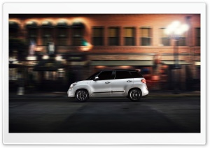2014 Fiat 500L Car Ultra HD Wallpaper for 4K UHD Widescreen desktop, tablet & smartphone