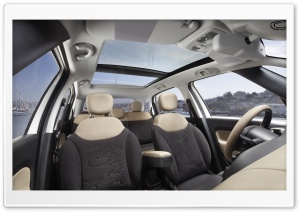 2014 Fiat 500L Interior Ultra HD Wallpaper for 4K UHD Widescreen desktop, tablet & smartphone