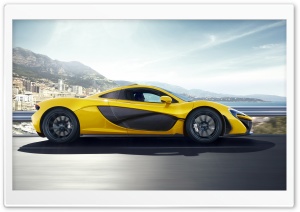 2014 McLaren P1 Side View Ultra HD Wallpaper for 4K UHD Widescreen desktop, tablet & smartphone