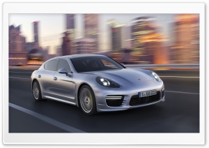 2014 Porsche Panamera City Ultra HD Wallpaper for 4K UHD Widescreen desktop, tablet & smartphone