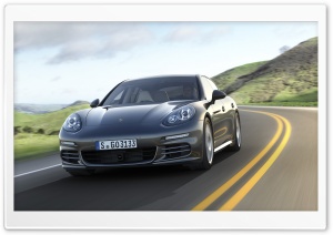 2014 Porsche Panamera Road Ultra HD Wallpaper for 4K UHD Widescreen desktop, tablet & smartphone