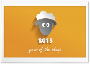2015 Year of Sheep Ultra HD Wallpaper for 4K UHD Widescreen desktop, tablet & smartphone