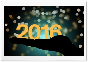 2016 New Year Ultra HD Wallpaper for 4K UHD Widescreen desktop, tablet & smartphone