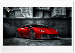 2016 Rosso Mars Novara Edizione Lamborghini Huracan Ultra HD Wallpaper for 4K UHD Widescreen desktop, tablet & smartphone