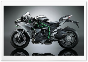 2017 Kawasaki Ninja H2 Motorcycle Ultra HD Wallpaper for 4K UHD Widescreen desktop, tablet & smartphone