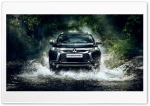 2017 Mitsubishi Pajero Sport Ultra HD Wallpaper for 4K UHD Widescreen Desktop, Lockscreen, Screensaver, TV, Tablet, Smartphone