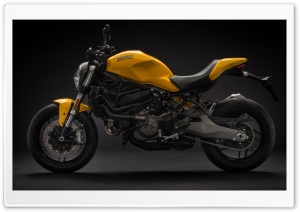 2018 Ducati Monster 821 Motorcycle Ultra HD Wallpaper for 4K UHD Widescreen desktop, tablet & smartphone