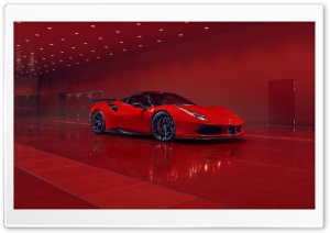 2018 Ferrari Red Car Ultra HD Wallpaper for 4K UHD Widescreen desktop, tablet & smartphone